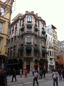 Old buildings off main pedestrian Street that are being threatened